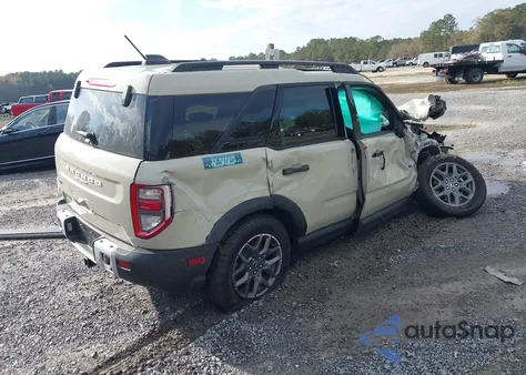 2025 Ford Bronco Sport Big Bend из США, поврежденный, VIN 3FMCR9BN3SRE72918